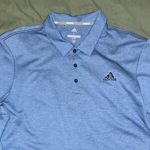 Adidas Men's Blue Polo Shirt